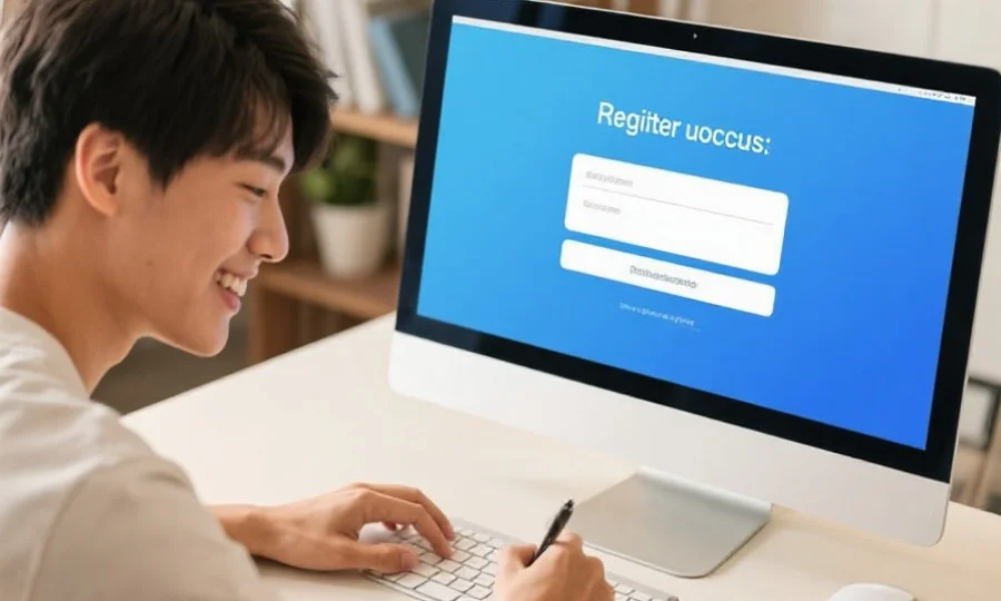 用户完成注册流程的场景