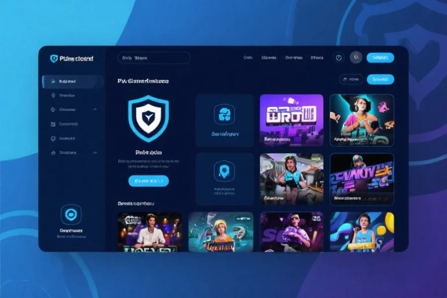 多样化的娱乐平台界面